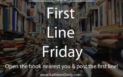 First Line Friday – 11.01.19